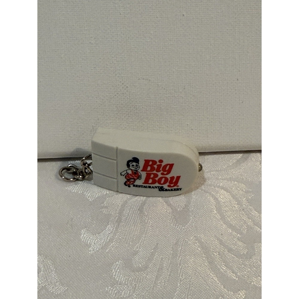 vintage‎ advertising premium keychain featuring the Big Boy LED flashlight